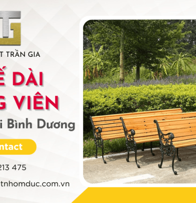 Địa chỉ chuyên phân phối ghế dài công viên giá tốt Bình Dương