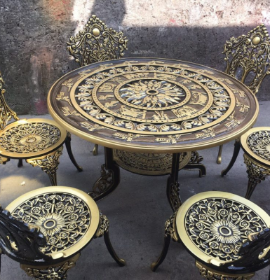 Các ưu điểm vượt trội của bàn ghế bằng nhôm đúc