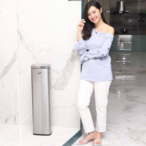 Trụ gạt tàn đứng hình chữ nhật
