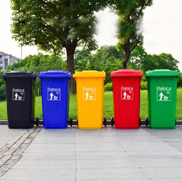 Thùng rác nhựa HDPE 240L