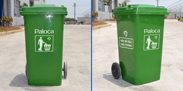 Thùng rác nhựa HDPE 240L