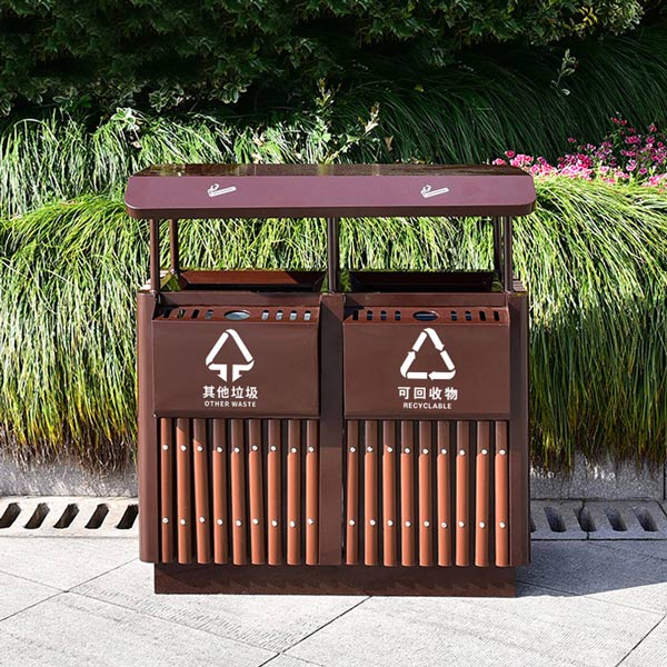 Thùng rác giả gỗ