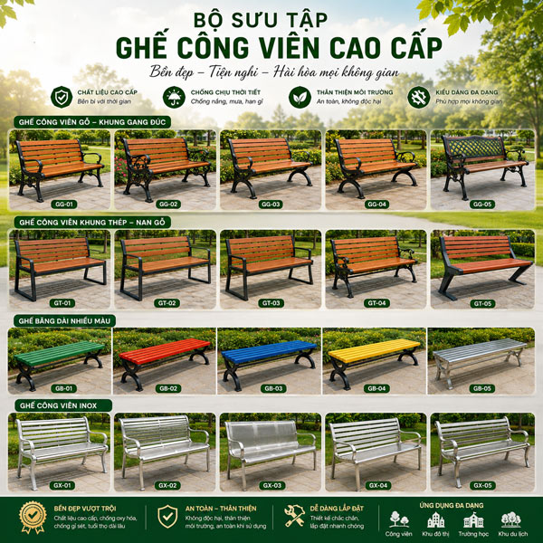 Ghế công viên