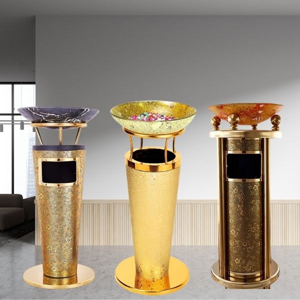 Mẫu thùng rác inox đẹp