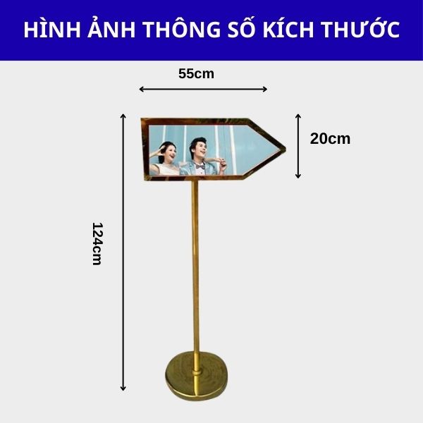 Biển chỉ dẫn hình mũi