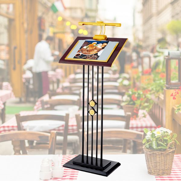 Bảng menu có đèn