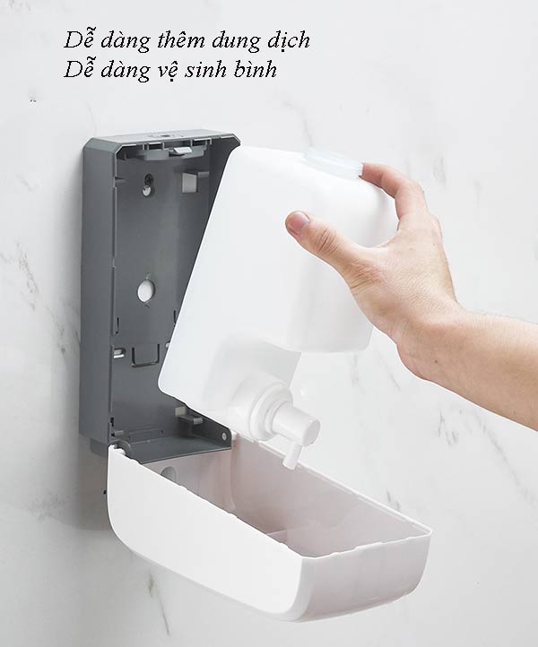 Bình nhựa đựng dầu gội sữa tắm 1000ml