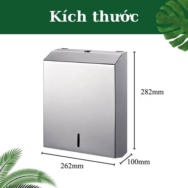 Hộp inox đựng giấy vệ sinh