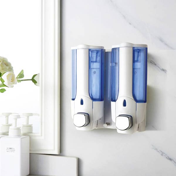 hộp đựng nước rửa tay 250ml x 2 ngăn