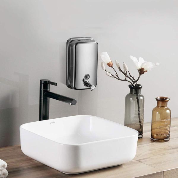 Hộp đựng nước rửa tay inox