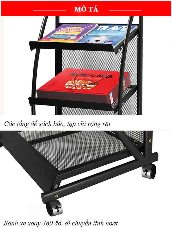 Kệ đựng tạp chí văn phòng