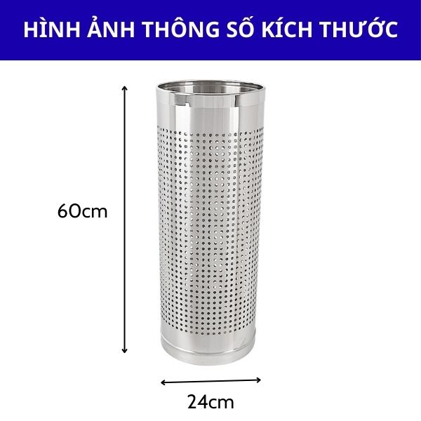 Sọt inox đựng ô dù