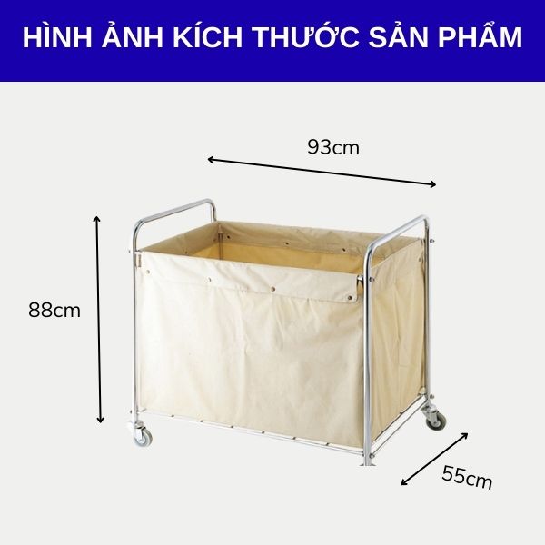 Xe đẩy đồ giặt ủi