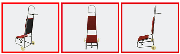 Xe đẩy ghế xếp chồng