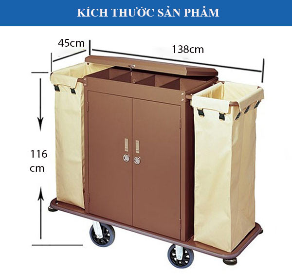 Xe làm buồng phòng có cửa