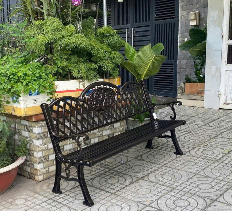 ghế dài nhôm đúc nhập khẩu