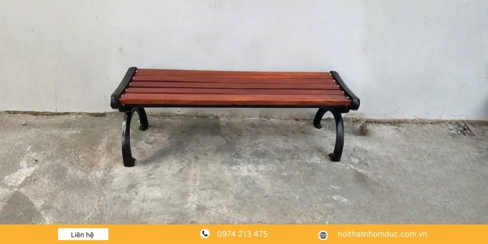 Mẫu ghế công viên sân vườn GCV-6