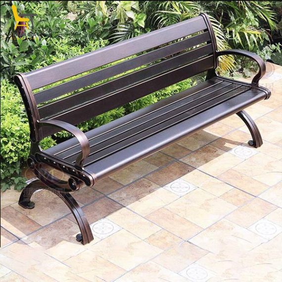 Ghế công viên nhôm đúc GD-4