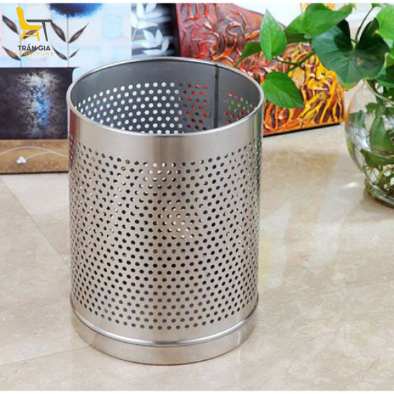 Sọt rác inox văn phòng