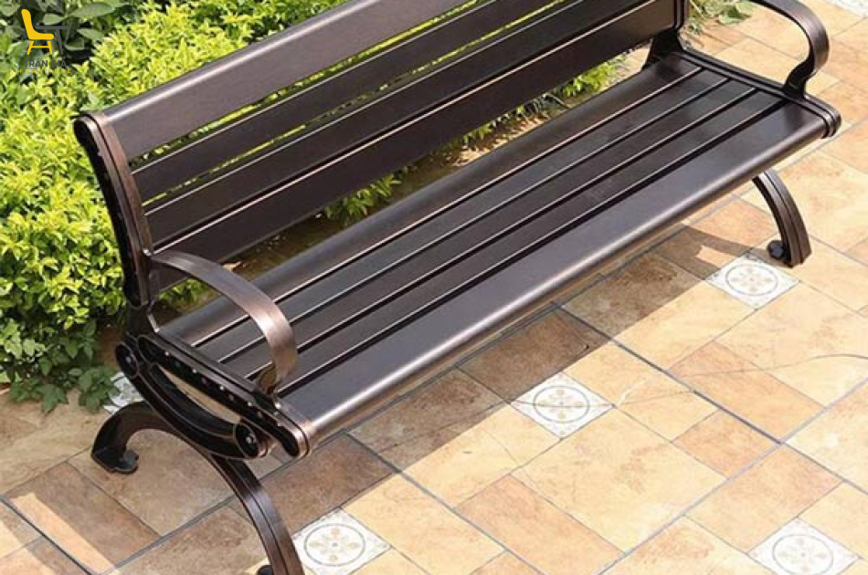 Ghế công viên nhôm đúc GD-4