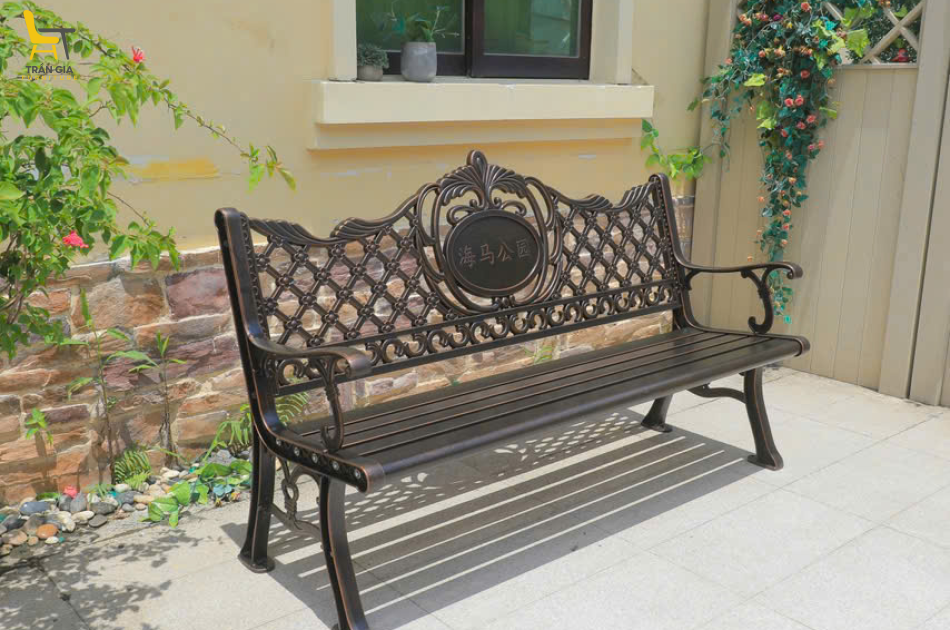 Ghế Sân Vườn Nhôm Đúc Nhập Khẩu Cao Cấp - Trần Gia GDN2