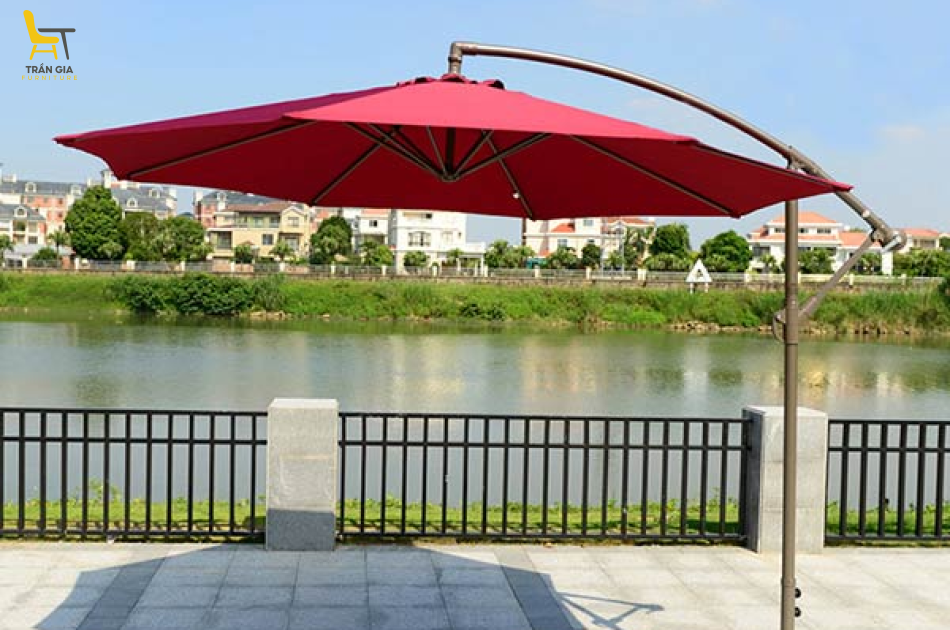 Dù lệch tâm tròn 3m