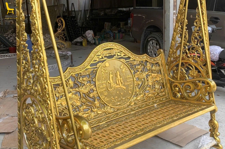 Xích đu Công Cha Nghĩa Mẹ nhôm đúc Cao Cấp XĐ05