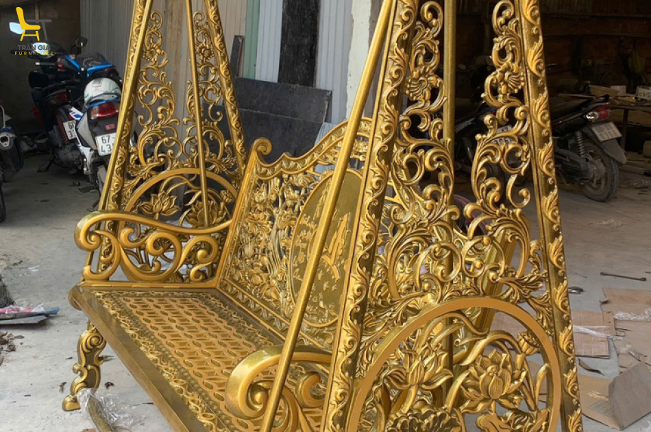 Xích đu Công Cha Nghĩa Mẹ nhôm đúc Cao Cấp XĐ05