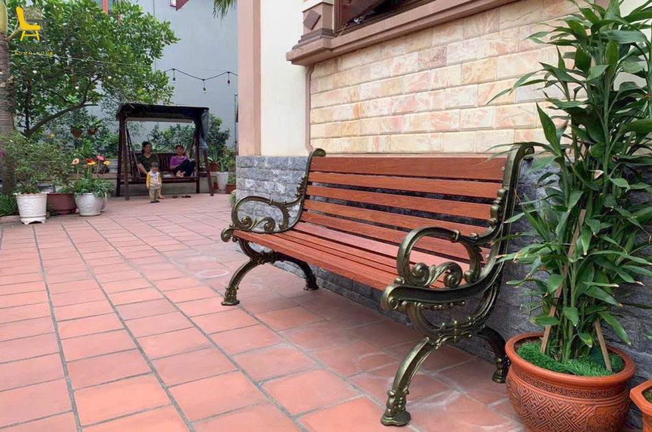 Ghế nhôm đúc sân vườn GCV-5