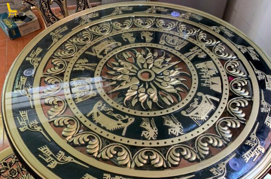 Bàn ghế nhôm đúc BT-2