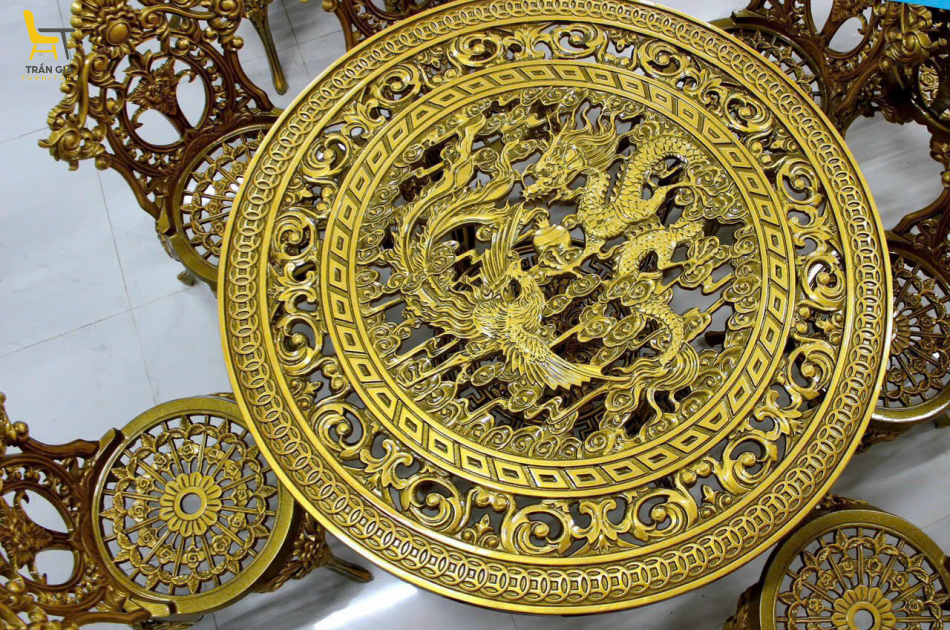 Bàn ghế nhôm đúc BT-6