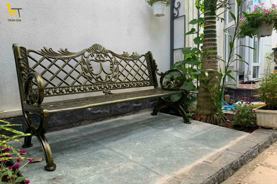 Ghế nhôm đúc sân vườn GD-1